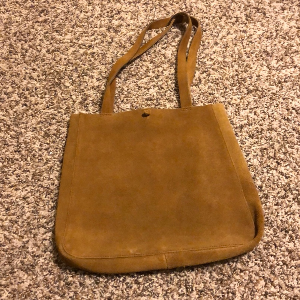 Madewell Suede Tote Bag